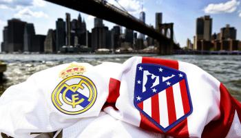 شعارا ريال مدريد وأتلتيكو مدريد
