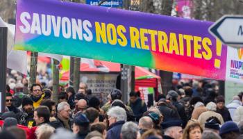 Manifestations, Réforme des retraites