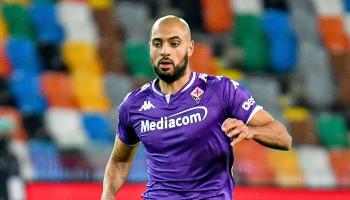 سفيان أمرابط لاعب وسط فيورنتينا