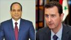 أول اتصال بين السيسي والأسد.. تضامن مصري مع سوريا