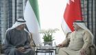 محمد بن زايد وعاهل البحرين يبحثان تعزيز التعاون والتنسيق بين البلدين  