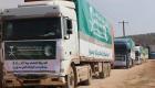عبور 10 شاحنات سعودية لإغاثة المتضررين من الزلزال في سوريا