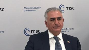 الأمير رضا بهلوي نجل شاه إيران
