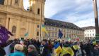 مظاهرة دعم وشكر.. مئات الأوكرانيين في محيط "ميونخ"