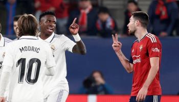 فينيسيوس جونيور من مباراة أوساسونا وريال مدريد