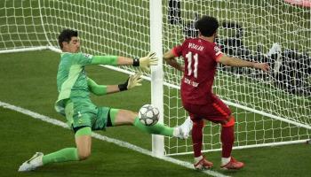 محمد صلاح وتيبو كورتوا