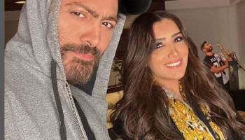مي عمر وتامر حسني