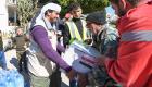 الهلال الأحمر الإماراتي يواصل إغاثة متضرري الزلزال في سوريا