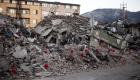 گزارش تصویری | آویزان شدن بادکنک‌های قرمز از آوار زلزله ترکیه به یاد قربانيان