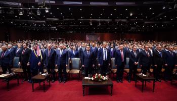 السوداني خلال حفل توقيع جولة التراخيص الخامسة