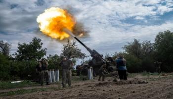 جانب من المعارك التي تشهدها أوكرانيا