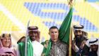 «رونالدوی عربی» با شمشیر در جشن پادشاهی عربستان! (+تصاویر)
