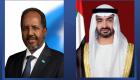 محمد بن زايد يستقبل رئيس الصومال خلال فعاليات "آيدكس 2023"