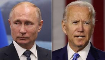 الرئيسان الأمريكي جو بايدن والروسي فلاديمير بوتين