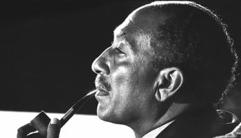 الرئيس المصري الراحل محمد أنور السادات -أرشيفية