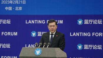 وزير الخارجية الصيني، تشين قانغ