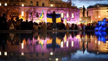 وقفة احتجاجية في لندن- رويترز