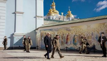 الرئيس الأمريكي جو بايدن في كييف