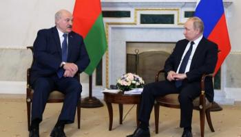لقاء سابق بين بوتين ولوكاشينكو