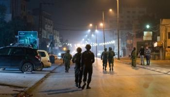 الجيش الإسرائيلي في حوارة مساء الأحد