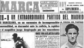 برشلونة وريال مدريد في نصف نهائي 1943