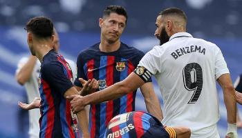 القنوات الناقلة للكلاسيكو اليوم بين ريال مدريد وبرشلونة