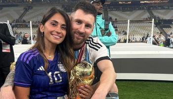 ليونيل ميسي وزجته أنتونيلا روكوزو