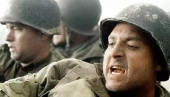 توم سيزمور في مشهد من فيلم "إنقاذ الجندي رايان"