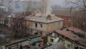 الحرائق تنتشر في باخموت - رويترز