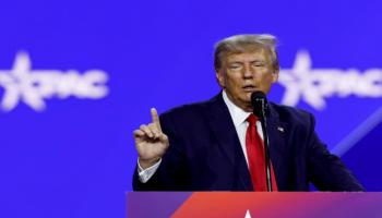  الرئيس الأمريكي السابق دونالد ترامب 