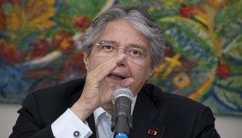  الرئيس الإكوادوري غييرمو لاسو