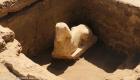 کشف یک ابوالهول کوچک و بقایای یک عبادتگاه در جنوب مصر
