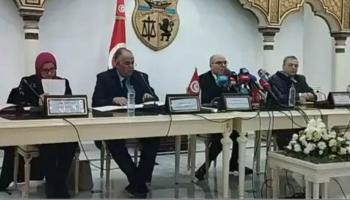 وزير الخارجية التونسي خلال المؤتمر الصحفي