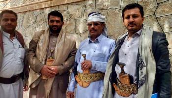 قيادات حوثية تشرف على الحشد بتعز