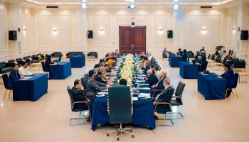 جانب من اجتماعات هيئة التشاور والمصالحة في اليمن