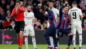 ريال مدريد وبرشلونة - الدوري الإسباني 