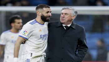 كريم بنزيما لاعب ريال مدريد