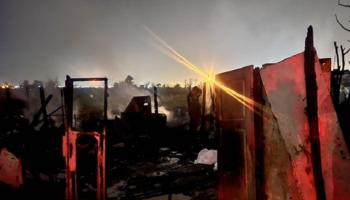 الانفجار دمر المبنى بالكامل