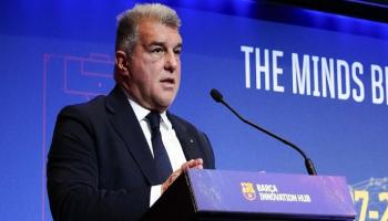 خوان لابورتا رئيس برشلونة