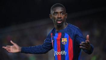 عثمان ديمبلي لاعب برشلونة