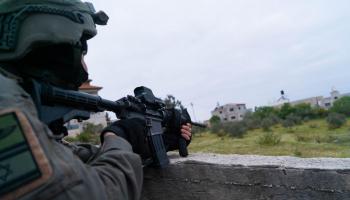 جندي إسرائيلي بالضفة الغربية-أرشيفية