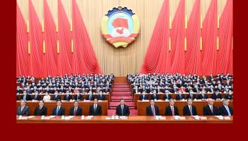 الرئيس الصيني في البرلمان - أرشيفية