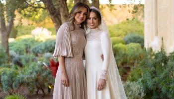 الملكة رانيا وابنتها الأميرة إيمان