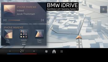 نظام iDrive الجديد من بي إم دبليو