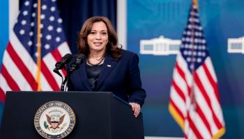 نائبة الرئيس الأمريكي كامالا هاريس 