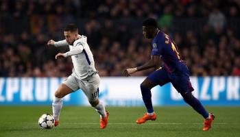 إيدين هازارد وعثمان ديمبلي