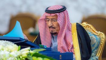 الملك سلمان بن عبد العزيز آل سعود خلال رئاسته لمجلس الوزراء