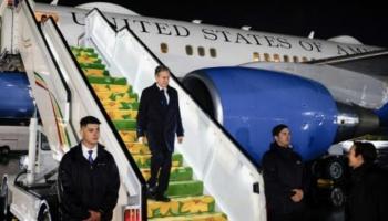  أنتوني بلينكن لدى وصوله إلى أديس أبابا 