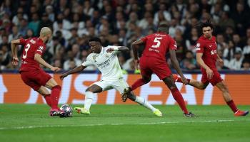 من مباراة ليفربول وريال مدريد - دوري أبطال أوروبا