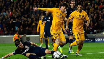 برشلونة وأتلتيكو مدريد في 2016